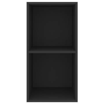 Wall-mounted TV Cabinet Black - Stylish Storage Solution