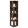 Brown Oak Corner Cabinet - Stylish Storage Solutions