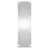 Wall Mirror with LED Lights 30x100 cm - Modern Glass Design