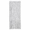 Insect Curtain Light & Dark Grey 56x185 cm - Chenille