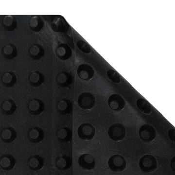 Dimpled Drainage Sheet HDPE 400 gm² | 0.5x20 m - HipoMarket