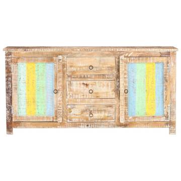 Vintage Sideboard 151x40x75 cm in Rough Acacia Wood