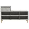 Shoe Cabinet Concrete Grey - Stylish Storage Solution