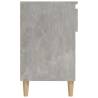 Shoe Cabinet Concrete Grey - Stylish Storage Solution