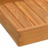 60x35 cm Teak Wood Serving Tray - Durable & Stylish