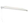 Retractable Awning Cream 4.5x3m - Durable & Stylish