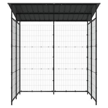 Bicycle Shed 190x190x222 cm Steel Black | Hipomarket