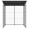 Bicycle Shed 190x190x222 cm Steel Black | Hipomarket