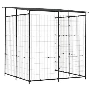 Bicycle Shed 190x190x222 cm Steel Black | Hipomarket