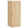 Stylish Highboard Sonoma Oak - 34.5x34x180 cm