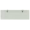 Stylish Floating Shelves 2 pcs Glass 60x20 cm - Functional Design