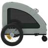 Durable Pet Bike Trailer - Grey Oxford Fabric & Iron