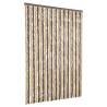 Fly Curtain Dark Brown & Beige 118x220 cm - Insect Protection