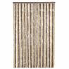 Fly Curtain Dark Brown & Beige 118x220 cm - Insect Protection