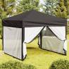 Folding Party Tent with Sidewalls Anthracite 3x3 m Colour anthracite Size 3 x 3 m Quantity in Package 1 