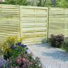 Garden Gate Impregnated Pinewood 100x125 cm Green Size 100 x 125 cm 