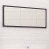 Bathroom Mirror Grey 80x1.5x37 cm Engineered Wood Colour grey Size 80 x 1.5 x 37 cm Quantity in Package 1 