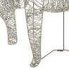 Reindeer & Sleigh Christmas Decoration - 140 LEDs Gold