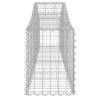 Arched Gabion Baskets 12 pcs 200x30x40/60 cm | Durable Iron