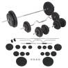 Barbell and Dumbbell Set 90 kg Weight 90 kg Number of 1 