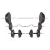 Barbell and Dumbbell Set 90 kg - Versatile Weight Training