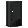 3 Piece Black Pine Bathroom Furniture Set - BERG