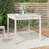 Garden Table White 82.5x82.5x76 cm Solid Wood Pine Colour white pine Size 82.5 x 82.5 x 76 cm Quantity in Package 1 