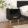 Bedside Cabinet Black 40x35x47 cm Colour black Quantity in Package 1 