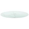 Tempered Glass Table Top Ø90cm with Marble Design - Hipo Market