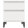 Trendy White Bedside Cabinet 40x35x50 cm | HipoMarket