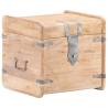 Chest 40x40x40 cm Solid Acacia Wood Colour light brown Quantity in Package 1 Width 40 cm 