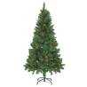 Artificial Christmas Tree with Pine Cones | 150 cm Green