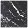 Table Top Black 50x50 cm 6 mm Tempered Glass with Marble Design Colour black and white Size 50 x 50 cm Quantity in Package 1 