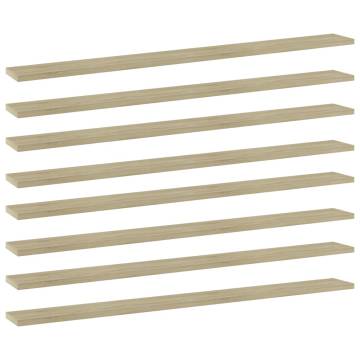 Bookshelf Boards (8 pcs) - Sonoma Oak | HipoMarket