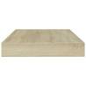 Bookshelf Boards (8 pcs) - Sonoma Oak | HipoMarket