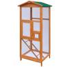 Wooden Bird Cage 65x63x165 cm - Spacious & Durable Aviary