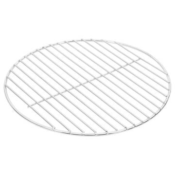 BBQ Grill Grate Round Ø34.5 cm - 304 Stainless Steel | HipoMarket