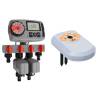 Automatic Water Timer with Moisture Sensor - 4 Stations | Hipomarket