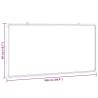 Magnetic Whiteboard 100x50 cm - Ideal for Home & Office