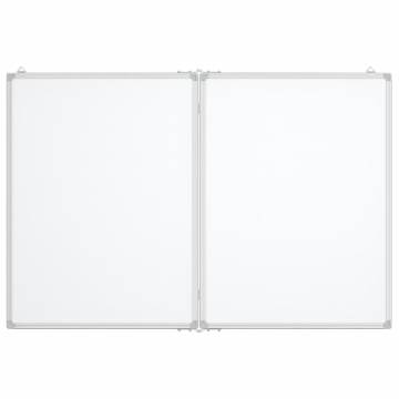 Magnetic Foldable Whiteboard 100x80cm - Aluminium Frame