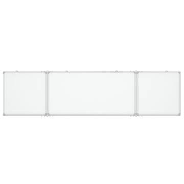 Magnetic Whiteboard Foldable 160x40 cm | HipoMarket