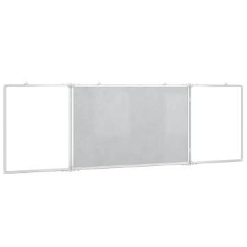 Magnetic Foldable Whiteboard 160x50 cm - Aluminium Frame