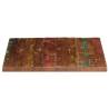 Table Top 70x70cm Solid Wood - Rustic Reclaimed Design