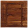 Table Top 70x70cm Solid Wood - Rustic Reclaimed Design