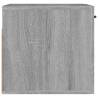 Wall Cabinet Grey Sonoma | Elegant Storage Solution