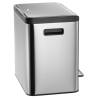 EKO Pedal Bin EcoCasa 30 L Matte Silver - Stylish Waste Solution