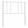 Stylish White Metal Headboard 90 cm for Your Bedroom