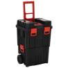 Toolbox Trolley Black and Red - Mobile Storage Solution