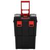 Toolbox Trolley Black and Red - Mobile Storage Solution