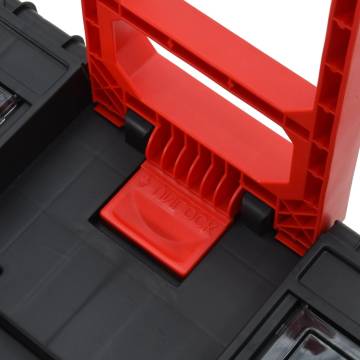 Toolbox Trolley Black and Red - Mobile Storage Solution